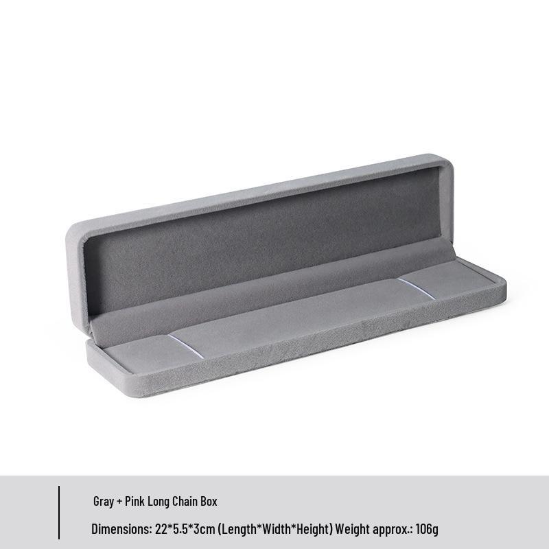 Velvet Jewelry Box for Rings, Necklaces, Earrings, Pendants, and Bracelets