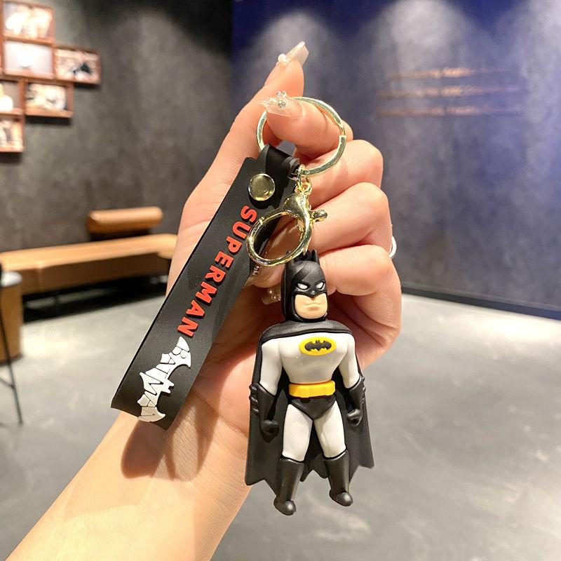 Marvel Cartoon Batman Keychain Superhero Batman Keychain Men S And Women S Bags Accessories Small Gifts large