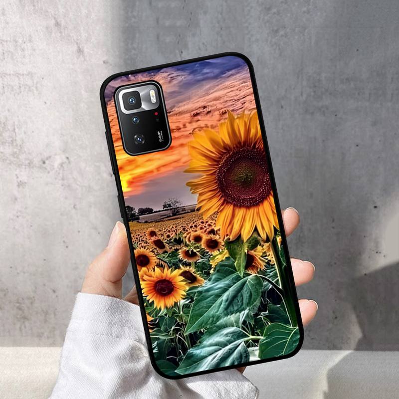 Summer Sunflower Phone Case for Redmi Note 8 7 9 4 6 pro max T X 5A 3 10 lite pro
