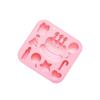 Silicone Mold Cake Decorations Birthday Theme Mould Kitchen Baking Essential X3UC