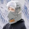 Winter Riding Hat Men's New Ski Hat Universal Windproof Ear Protection Face Mask Outdoor Thickened Lei Feng Hat Women