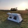 Outdoor Double-Layer Tent Camping Camping Equipment Villa More than Pavilion People Thick and Portable Waterproof and Sun Protection Wild
