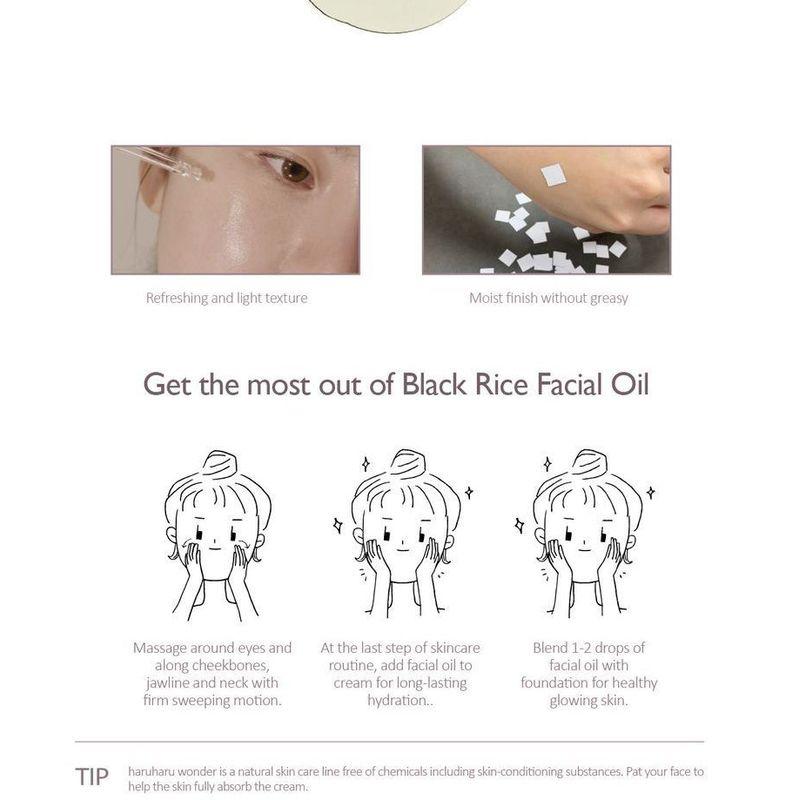 haruharu wonder - Black Rice Facial Oil Mini