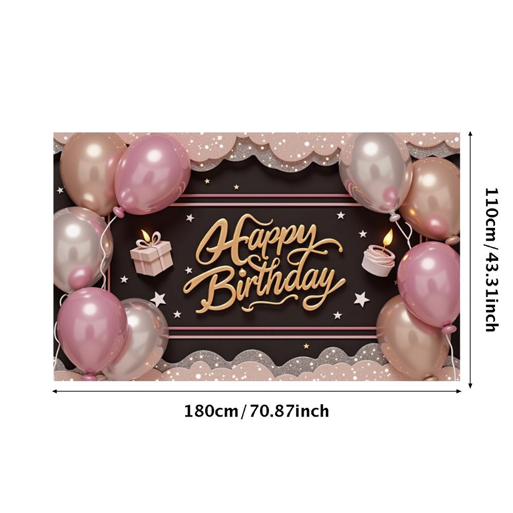 Colorful Event Banner Decorative Banner Party Decoration for Gift for Her Birthday Party Indoor Decoration