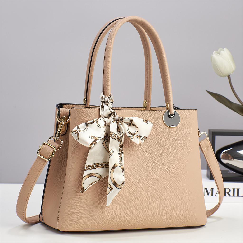 Stylish Big Size Crossbody Bag For Ladies With Zipper Closure And Inner Pockets