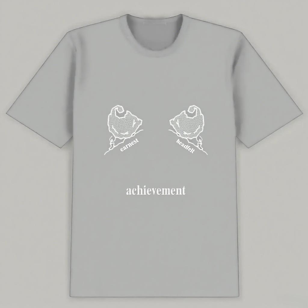 New Street Style Trend Printing Emerging Art Daily Style Cotton Short-sleeved T-shirt Women's Couple Tide Brand Breathable Tops