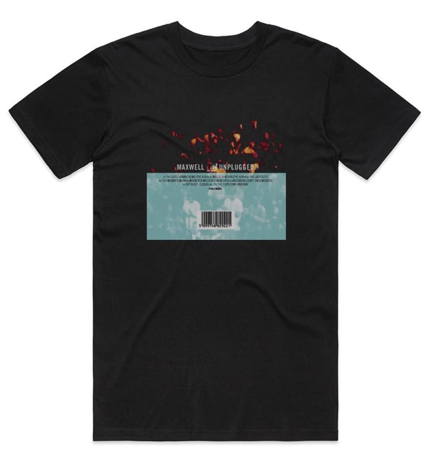 Maxwell Mtv Unplugged Album Cover T-shirt size S-5XL XXL