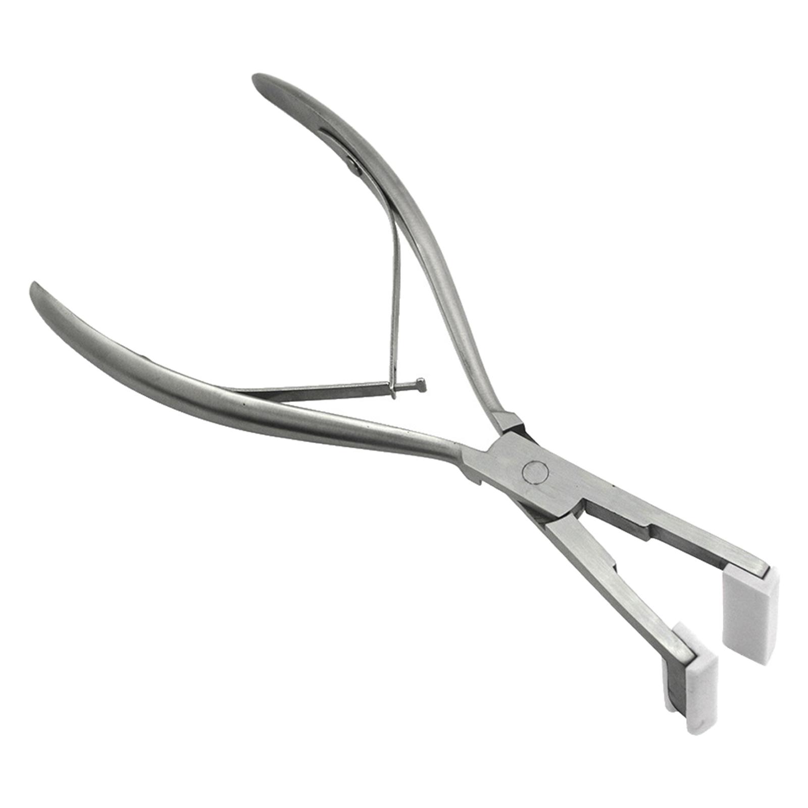 

Professional Stainless Steel Hair Extension Pliers Multi-Functional Flat Tip Tape In Hair Extension Tool for Salon Hair Styling