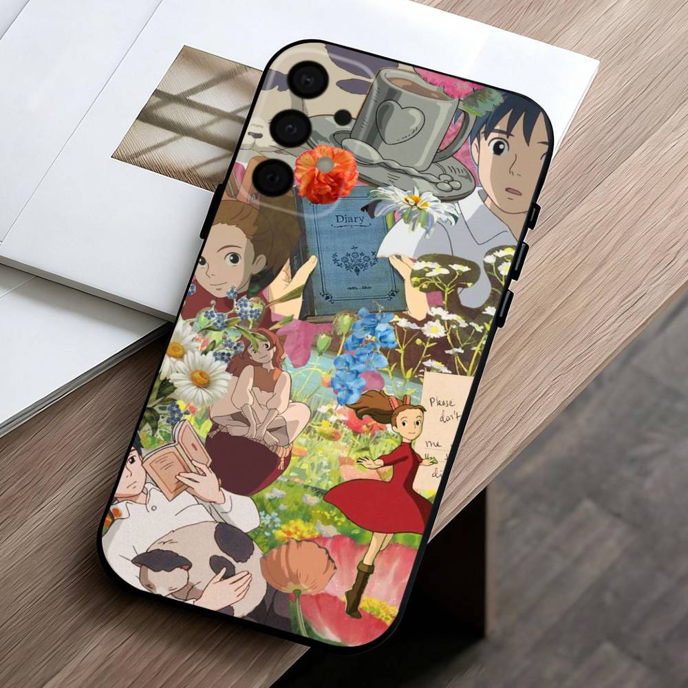 T-The S-Secret W-World of A-Arrietty-es  Phone Case For Samsung Galaxy A73,A72,A71,A70,A53,A52,A51,Others Soft Black Cover