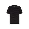 Fendi T-Shirt Herren Schwarz Braun FY0936A7D5F0ABB