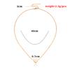 Love Pendant Collarbone Chain Ladies Valentine'S Day Jewelry Gift Fashion Necklace Necklace