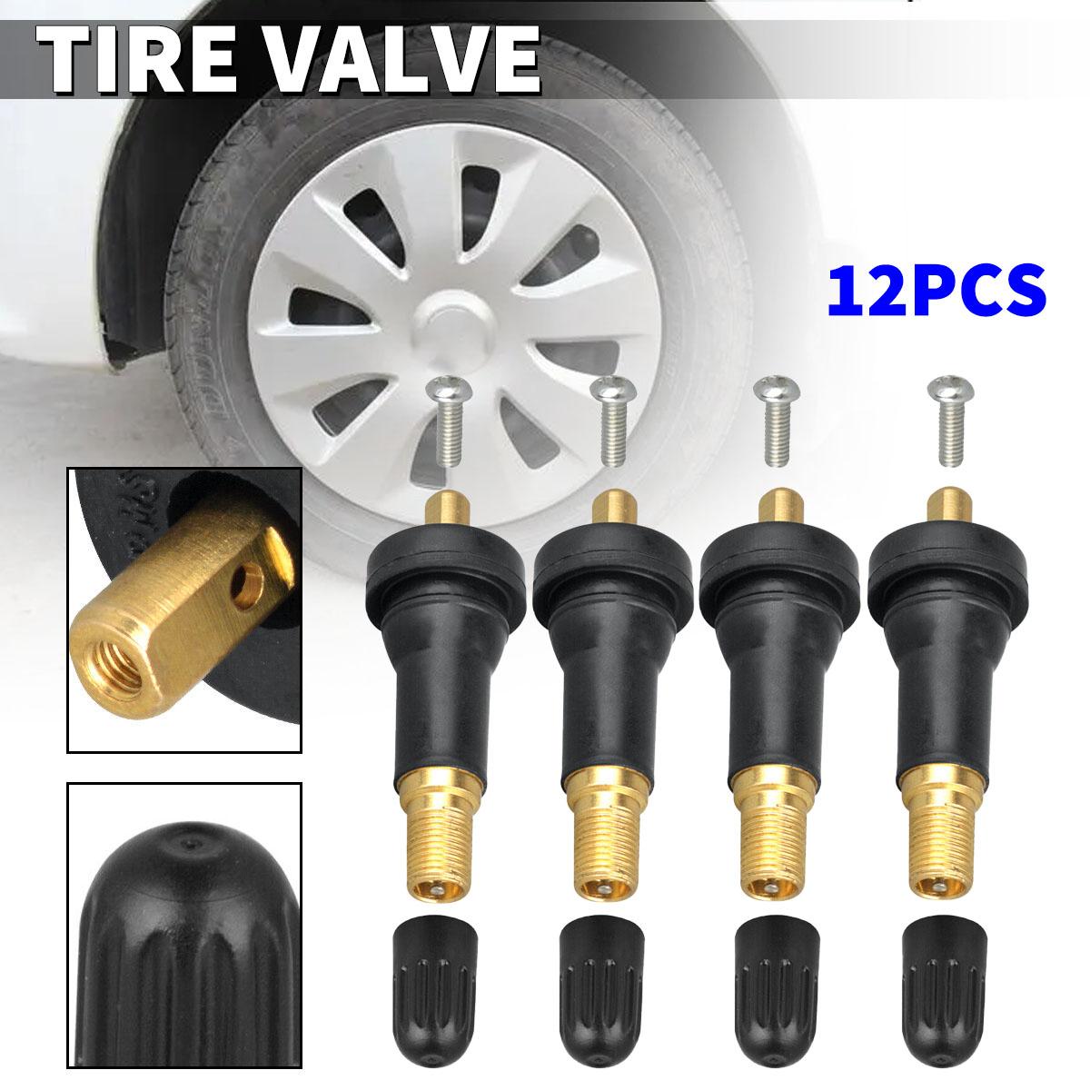 

PDTO 12X TPMS датчик давления в шинах комплект для ремонта штока клапана для Ford Fiesta Focus Mondeo