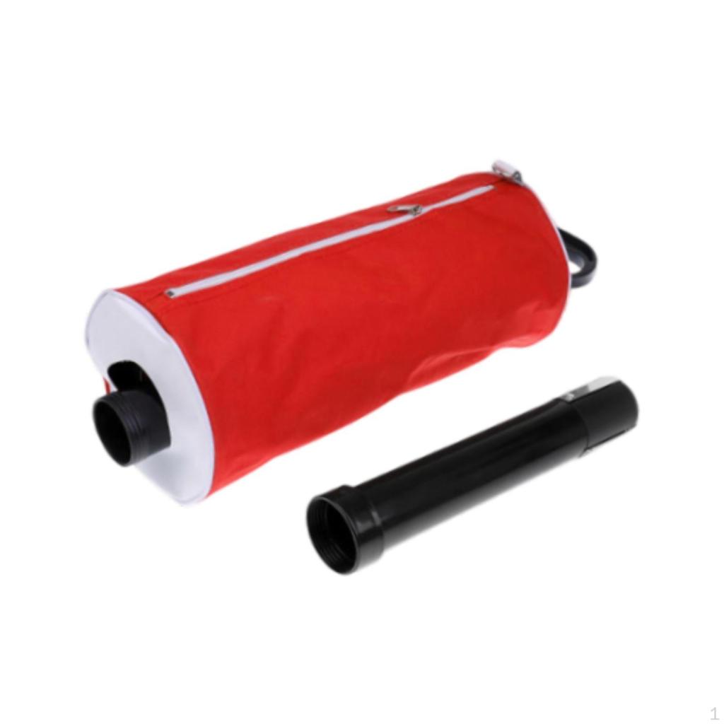Golf Ball Retriever Pick up Convenient Shag Bag Pocket Shagger Storage Practice