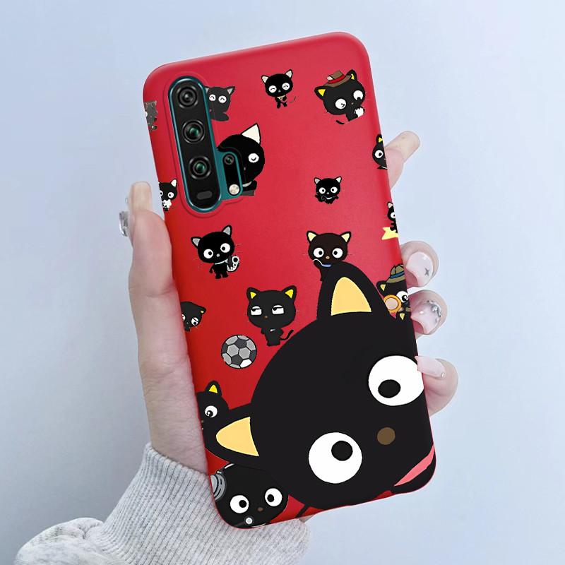 For Honor 20 Pro Case Honor20 Pro Back Soft TPU Silicone Cover Cute Cartoon Panda Phone Case For Huawei Honor 20 Pro Coque Funda