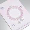 Mori Style Mermaid Crystal Bracelet - Sweet, Versatile Design for Women, Students, and Best Friends.