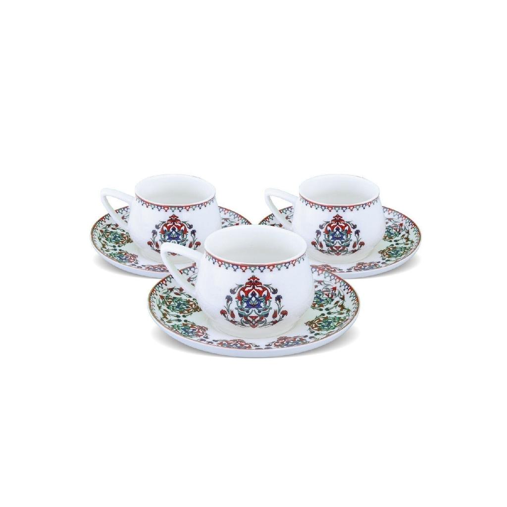 Nakka Set Of 6 Coffee Cups 100 Ml
