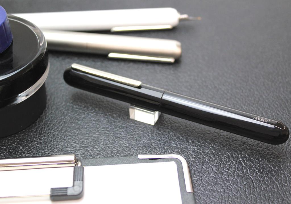 LAMY Fountain Pen Nib EF Fine Piano Black Dialogue 3 Genuine Imported Product (Extra Point) L74PBK-EF Dual-use