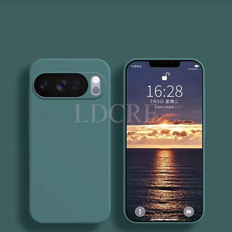 Liquid Silicone Plain Cover For Google Pixel 10 Pro Case Pixel 10 Pro Cover TPU Rubber Phone Protect Case Pixel 10 Pro X6 Cover