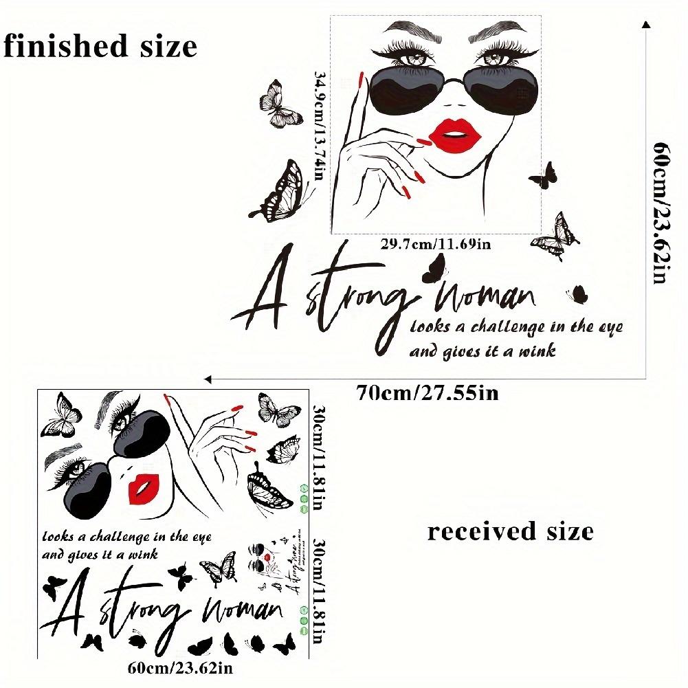 

Вдохновляющие цитаты Наклейка на стену Красные губы Женщина Самоклеящиеся наклейки на стену Спальня Украшение крыльца Наклейки на стену Наклейки для декора стен