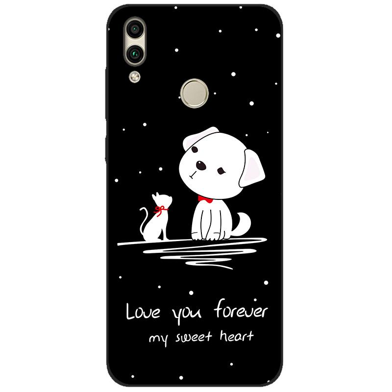 For Huawei Honor 8C 8 C Shockproof Protective Phone Case on Honor 8C Fashion Silicone Cover Honor8C Case 6.26" Honor 8C Case