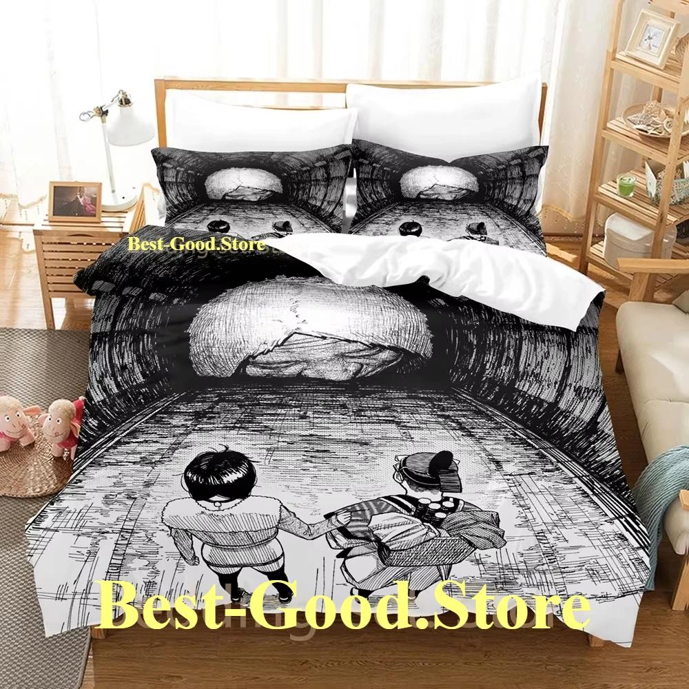 2024 Dandadan Bedding Set Single Twin Full Queen King Size Bed Set Adult Kid Bedroom Duvetcover Sets Print Anime Bed Sheet Set