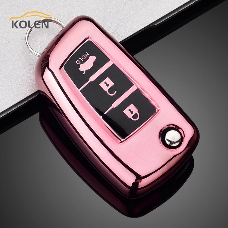 Tpu Car Remote Key Case Cover Shell Fob For Nissan Qashqai X-Trail Juke J11 Murano Tiida Altima Maxima Livina Nismo Accessories