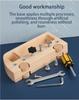 Montessori Busy Bus Educational Toys for Kids - Wooden Puzzle & Screw Concentration Training