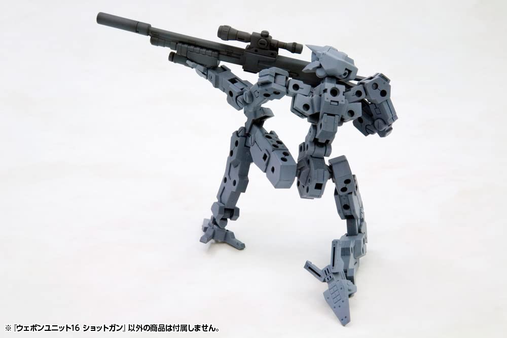 Kotobukiya Modeling Support Goods Waffeneinheit 16 Schrotflinte 135mm im Plastikmodellbausatz M.S.G (Ca.. Länge) Maßstabslos