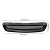 JDM Car Front Bumper Mesh Hood Grille Fit For Honda 96-98 Civic EK EJ Type R