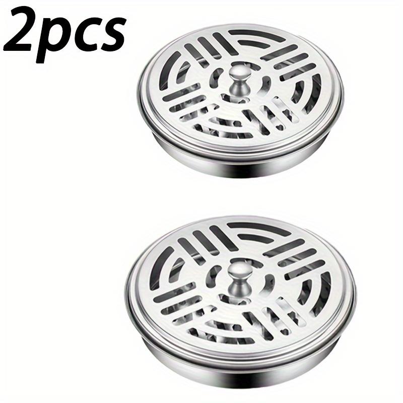 Stainless Steel Mosquito Coil Holder - Fireproof & Scald-Resistant, Perfect for Home & Office Decor, Ideal for Dorm & Apartments