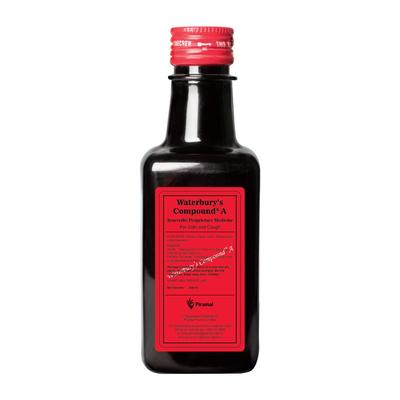 Waterbury’s Compound A Ayurvedic Cough And Cold Relief Syrup | Immunity Booster Herbal Tonic For Adults And Kids | 250 Ml Bottle