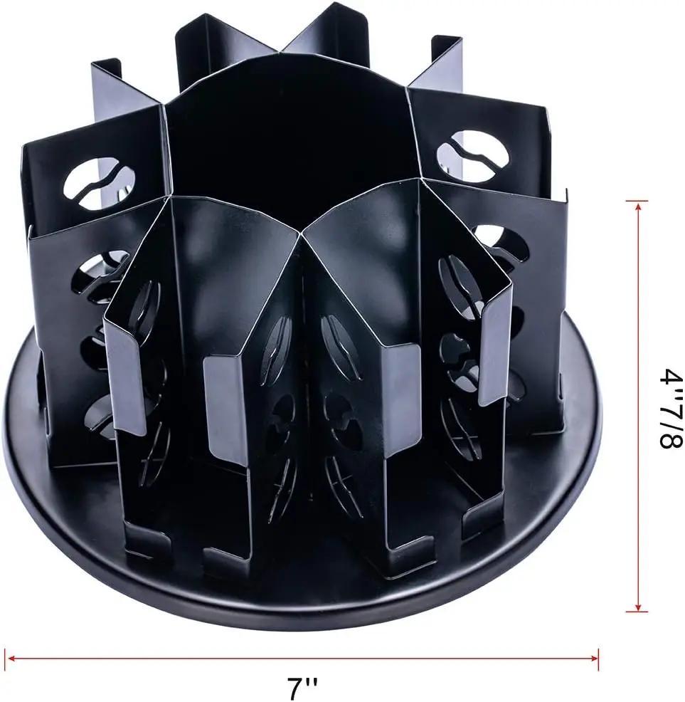 40 Pcs Nespresso Capsules Holder Rotating Rack Coffee Capsule Stand Coffee Pod Stainless Metal Storage Shelve Organization
