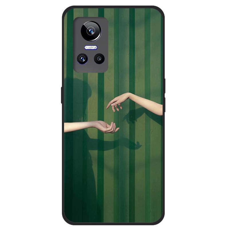 For Realme GT Neo 2 5G Case TPU Silicone Soft Cartoon Clear Case for Realme GT Neo 2 3 Neo3 Phone Cover Neo2T Transparent Coque