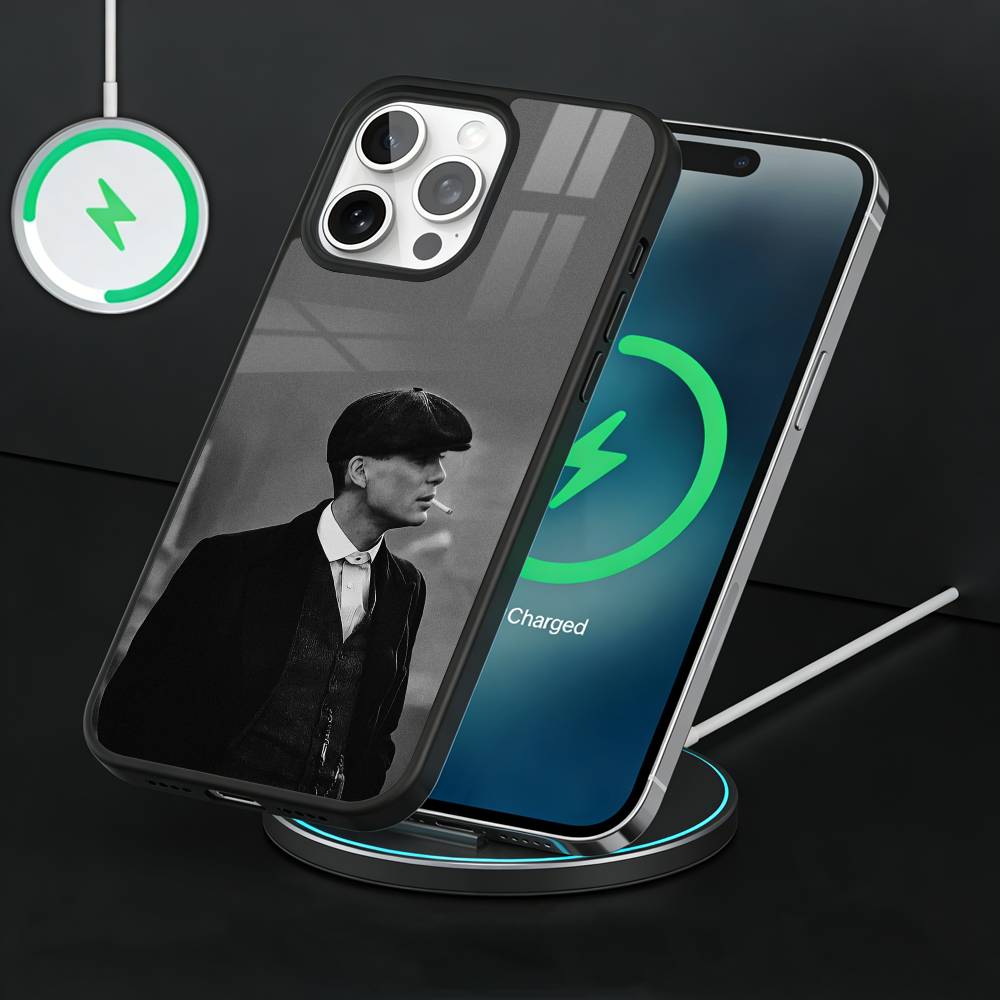 TV P-Peaky Blinders tommy shelby Phone Case For iPhone17,16,15,14,13 Plus,Pro Max Magnetic For Magsafe Wireless Charging