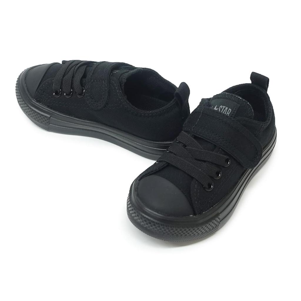 Buty sportowe Dziecięce All Star Light OX Czarne Monochromatyczne cm [Converse] V-1 15.0