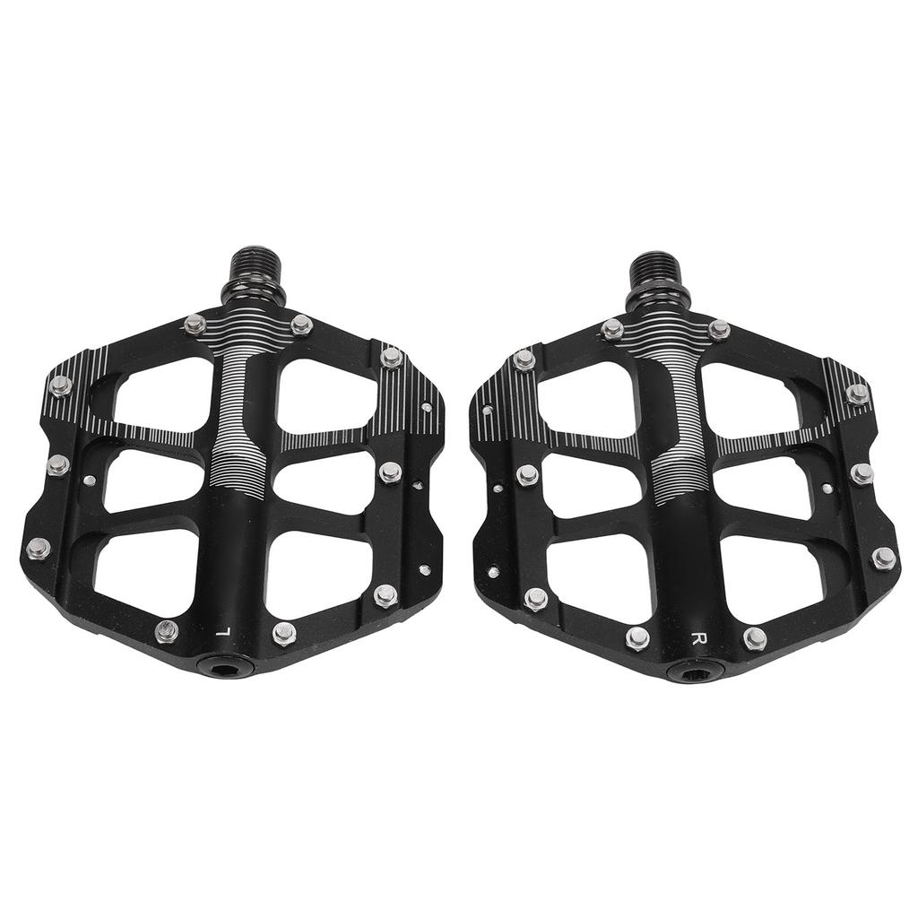 1 Pair Set Non Slip Ultralight Bicycle Pedal 107mm Widen Tread 3 Bearing Bike Pedals Accessory