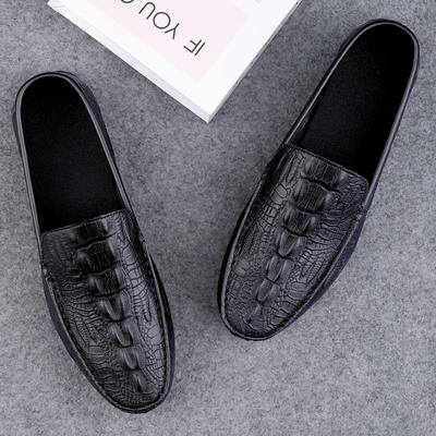 Classic Soft Leather Loafers Men Driving Shoes Lightweight Slip On Flats New Arrival Casual Shoes Italian Wedding Mens Moccasins