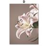 Wall Art Canvas Painting Blossom Flower Abstract Girl Nordic Posters And Prints Wall Pictures For Living Room Home Decoration