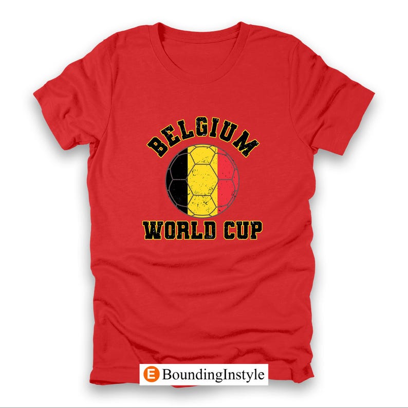 Belgium Soccer 2026 Fan Shirt, World Cup Fans T-Shirt, Retro Football Country Flag Shirts, International Game Day Gift, Sport Fan Tee 3XL