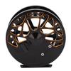Fly Fishing Reel Aluminum Alloy Black 110mm Spool Diameter Fishing Rod Accessories for Right and Left Hand