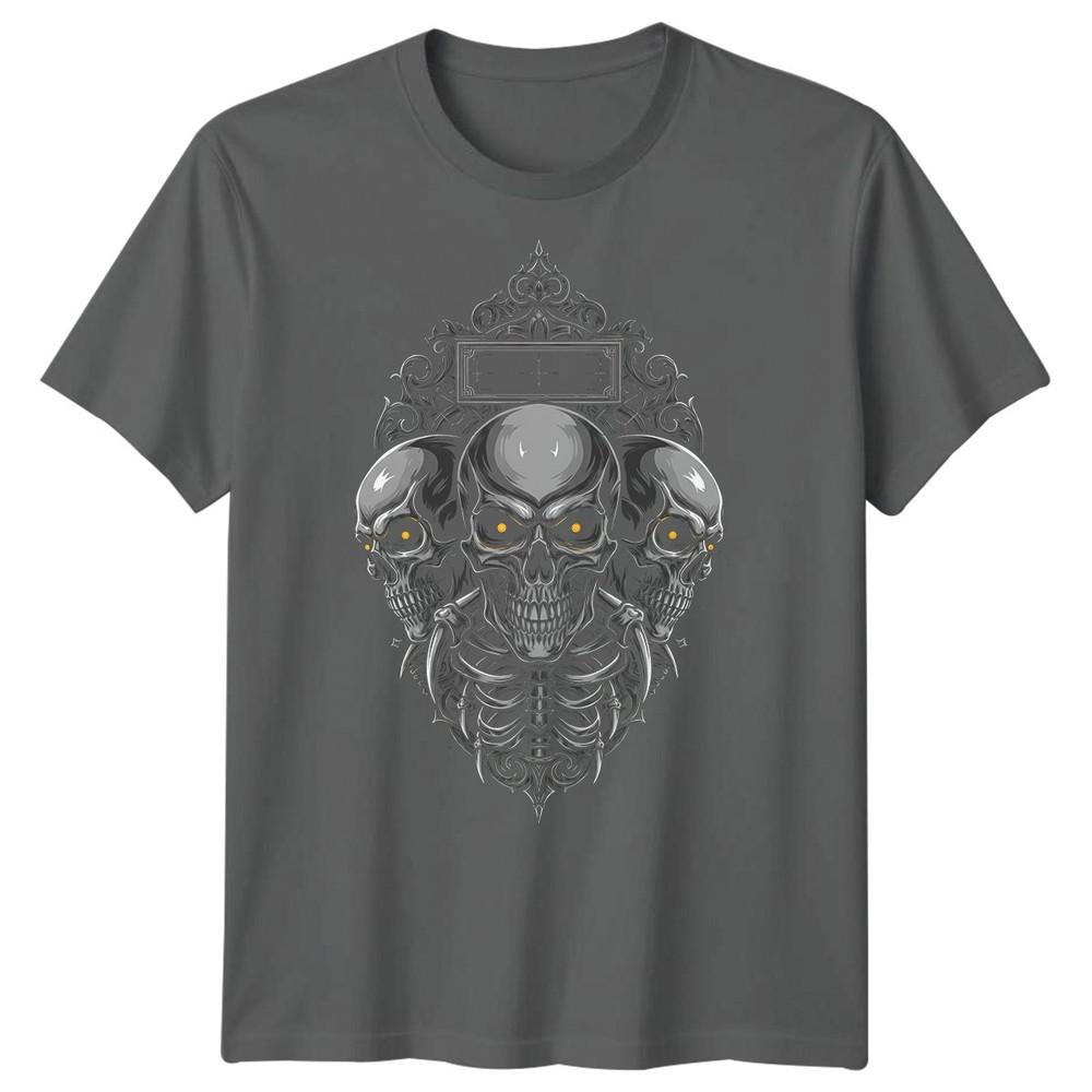 Skulls Dark Art Unisexs TShirt Ornate Graphic Tee