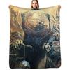 Untitled, By Zdzis?Aw Beksi??Ski Throw Blanket Easy Care Comfortable Blanket For Couch