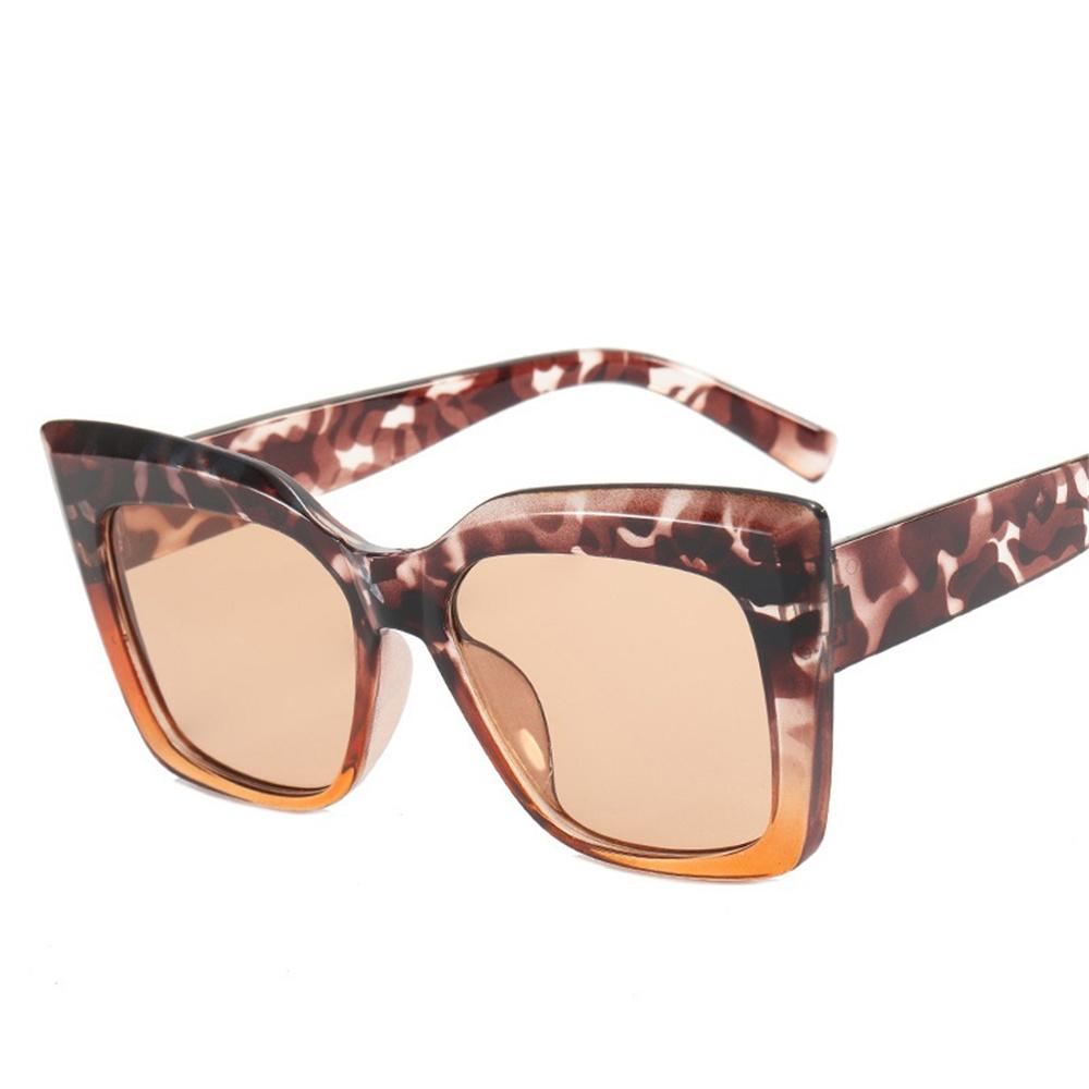 

new New Cat Eye Women Sunglasses Female Personality Big Frame UV400 Sun Shade Glasses Trend Retro Eyeglasses Brand Designer