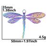 6Pcslot Animal Flying Dragonfly Pendant Jewelry Making Bulk Charms Accessories For Womenmen Pendant Diy Necklace Earring Charm