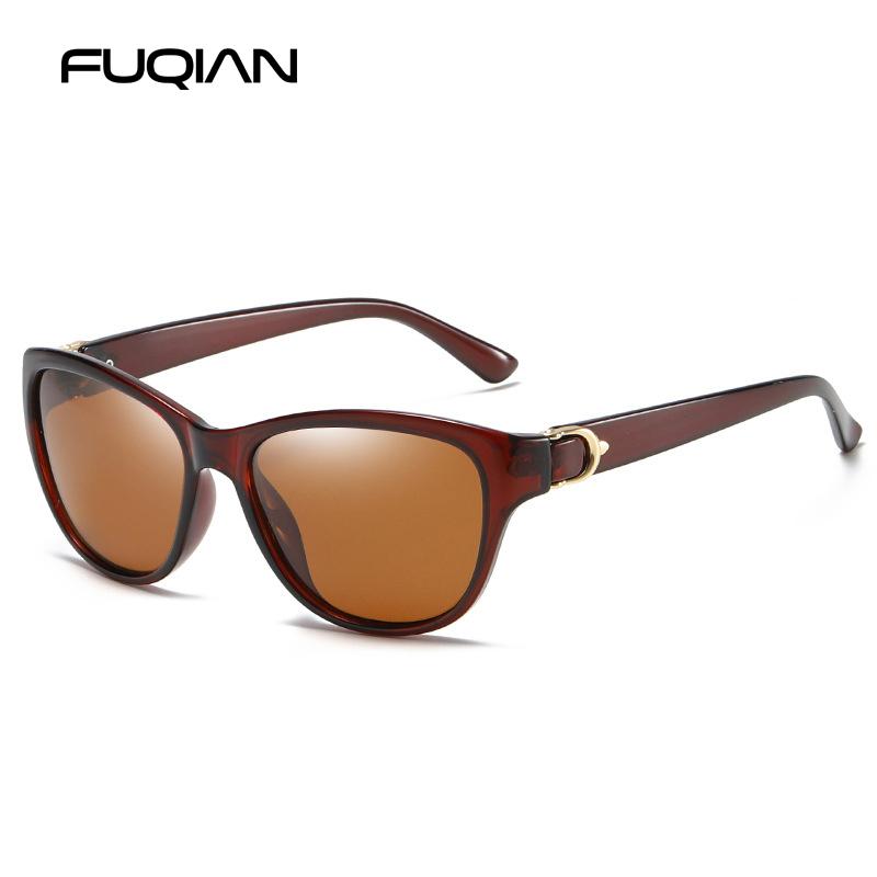 Fashion Cat Eye Women Sunglasses Vintage Plastic Stylish Pink Driving Shades UV Protection