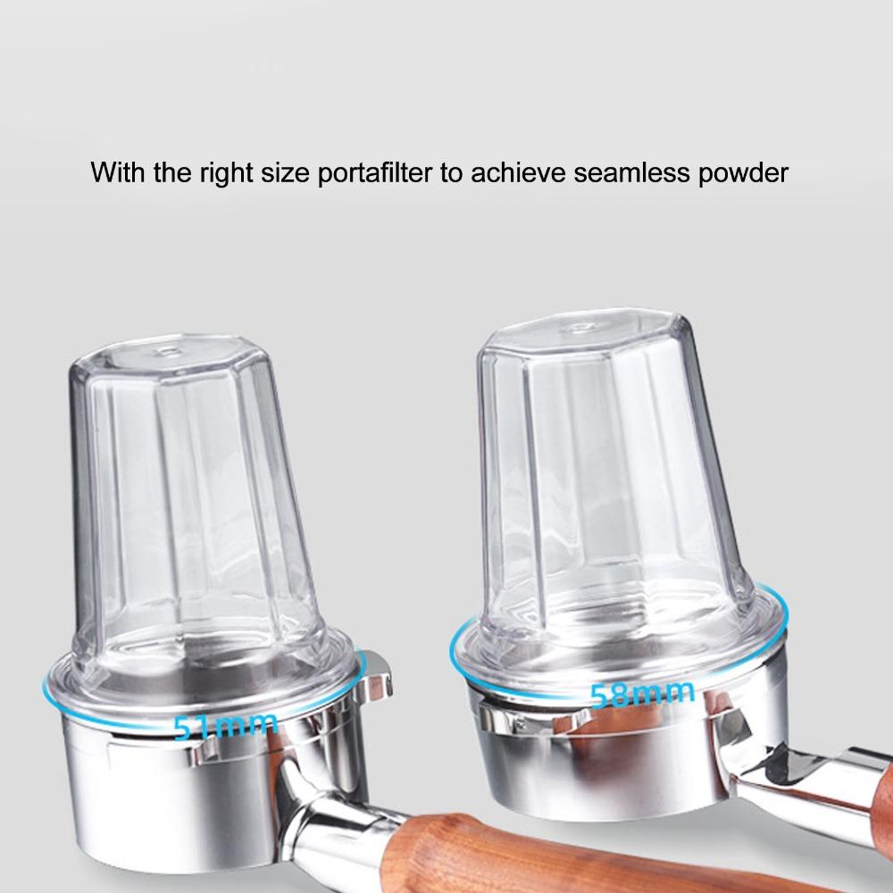 Antistatic Coffee Ground Dosing Cup Coffee Powder Dosing Cup Espresso Machine Accessories