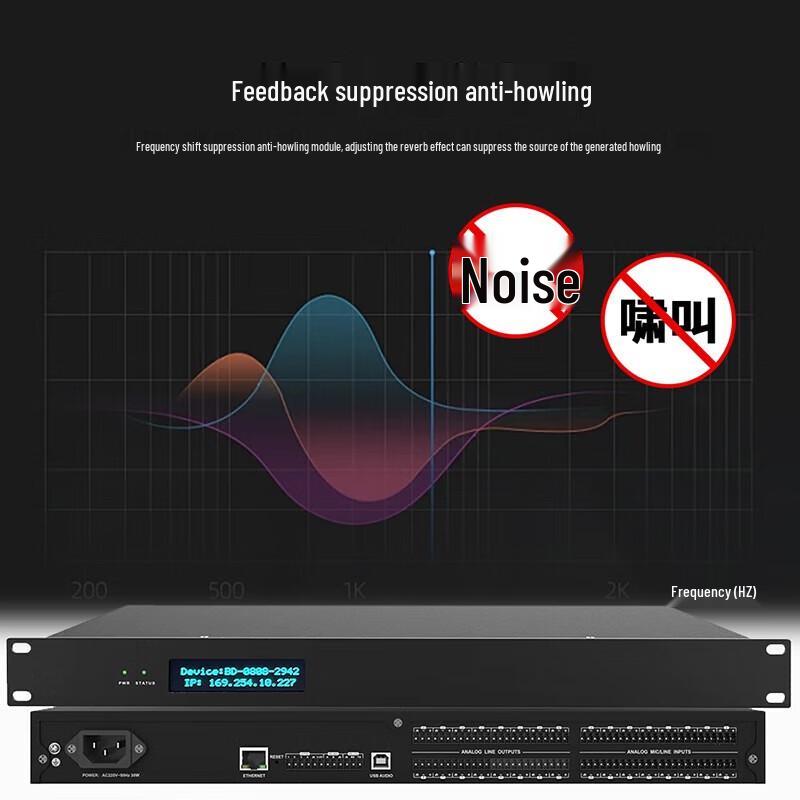 HongShiDao Digital DSP Audio Matrix Processor (CN Version)