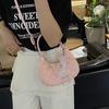 New Bow Shoulder Bag Large Capacity Oblique Span Bag Fashionable Versatile Women's Bag Trendy Casual Tote Bag