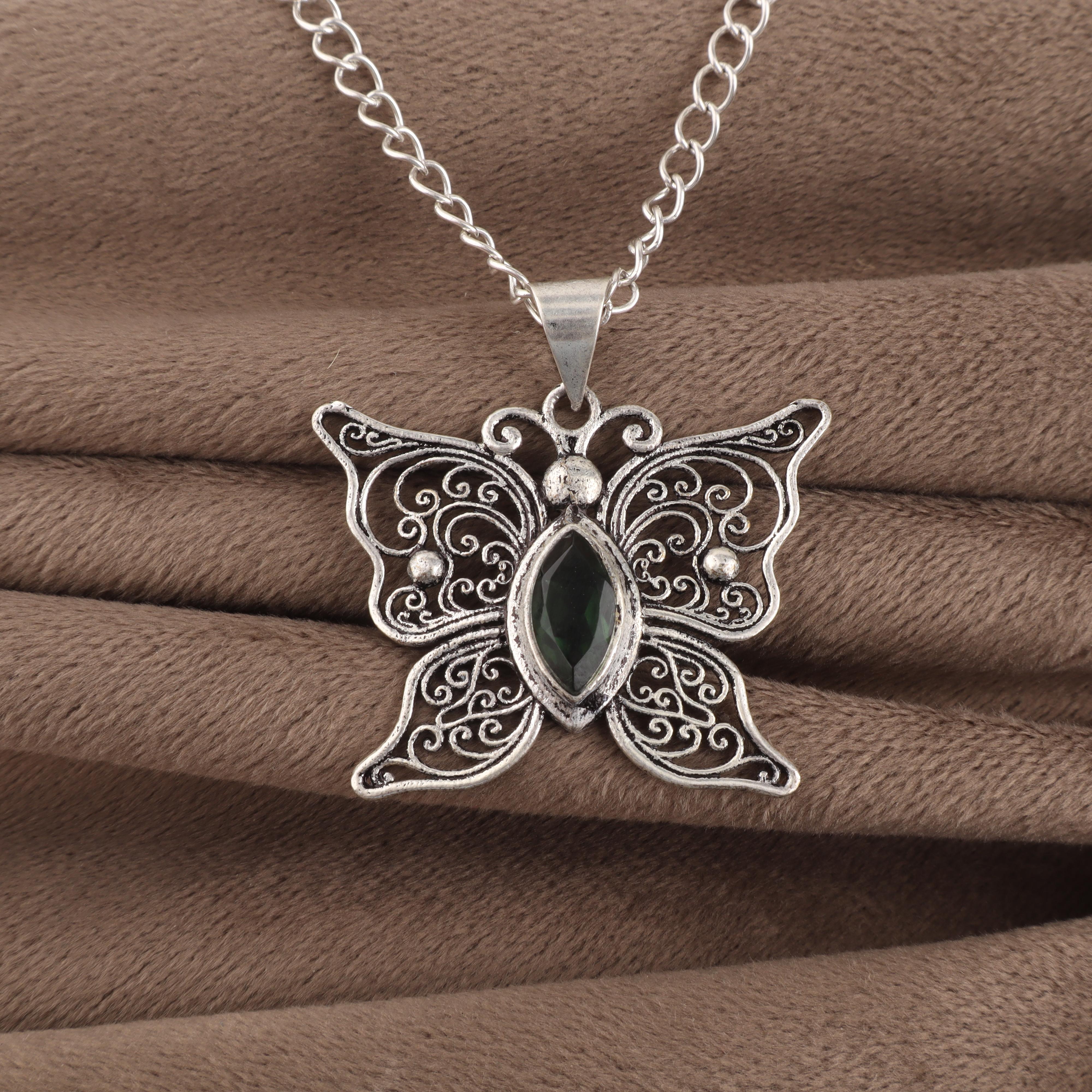 

Green Tourmaline Gemstone 925 Sterling Silver Partywear Pendant 1.5 Women Jewelry For Wedding Gift CP-41-14