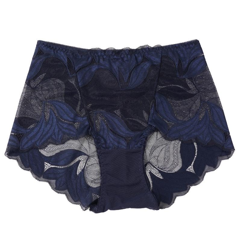 Przezroczysta Seksowna Koronkowa Bielizna Damska Majtki Średnio Wysokie Damskie Przewiewne Majtki z Wycięciami Bielizna